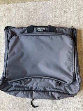 Lands' End Men's Charcoal Black Travel Garment Bag